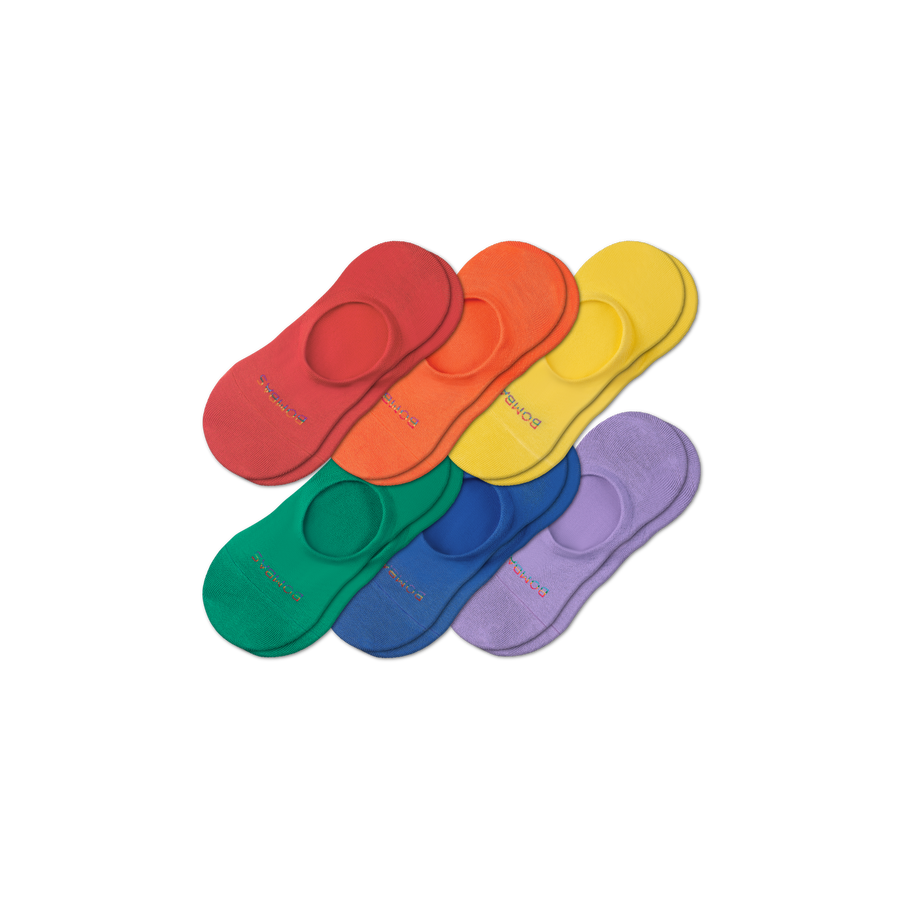 Pride No Show Sock 6-Pack - Easy Choice