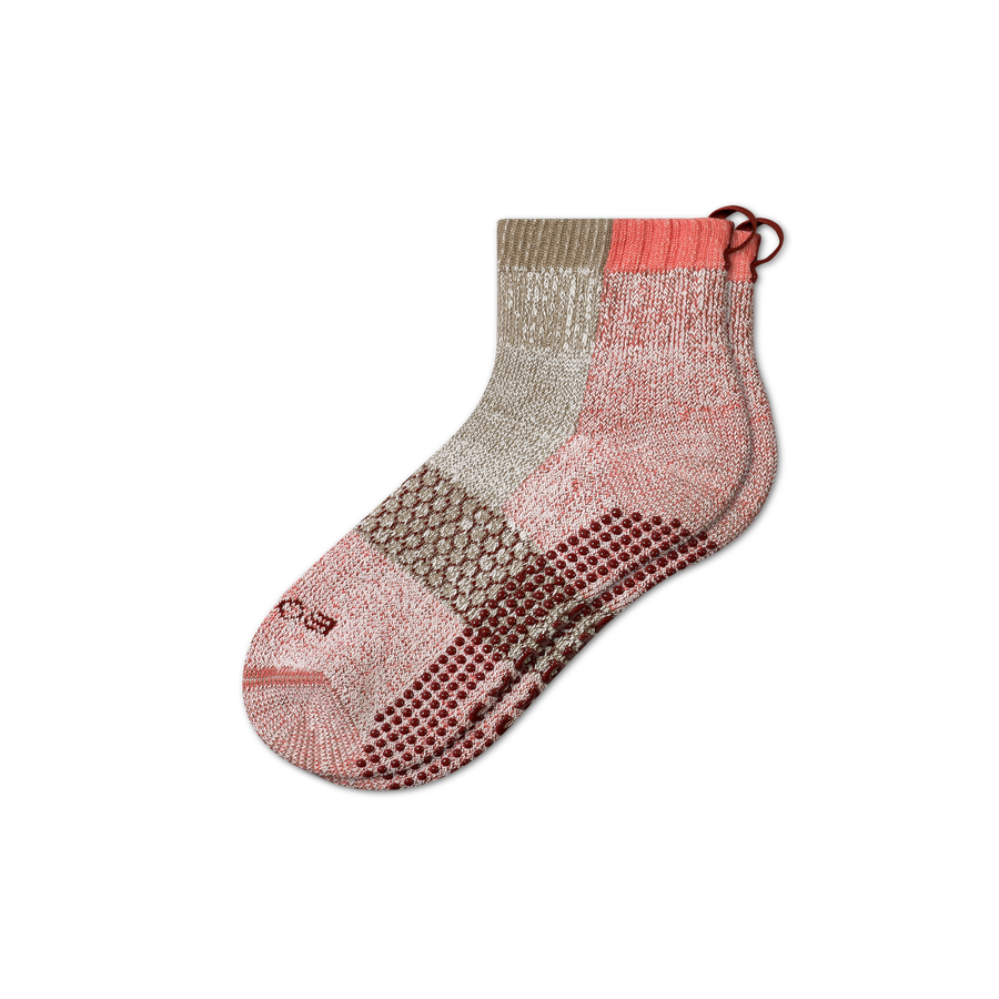 Men's Merino Wool Blend Gripper House Socks - Fresh Step