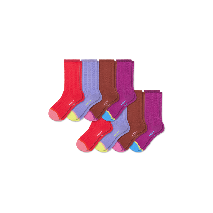 Youth Calf Sock 8-Pack - All Day Fit