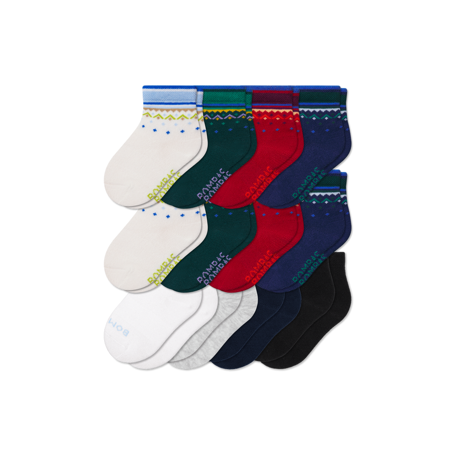 Toddler Calf Sock 12-Pack - Easy Pair