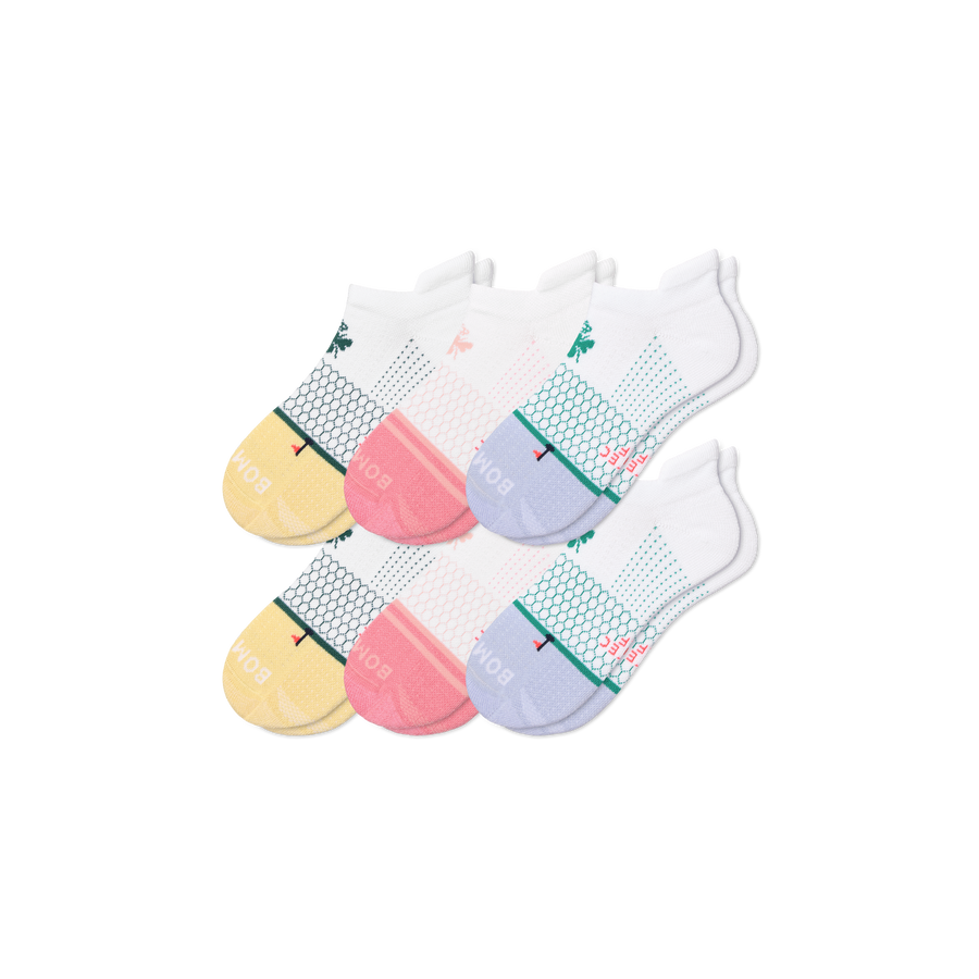 Women's Golf Ankle Sock 6-Pack - Simple Style