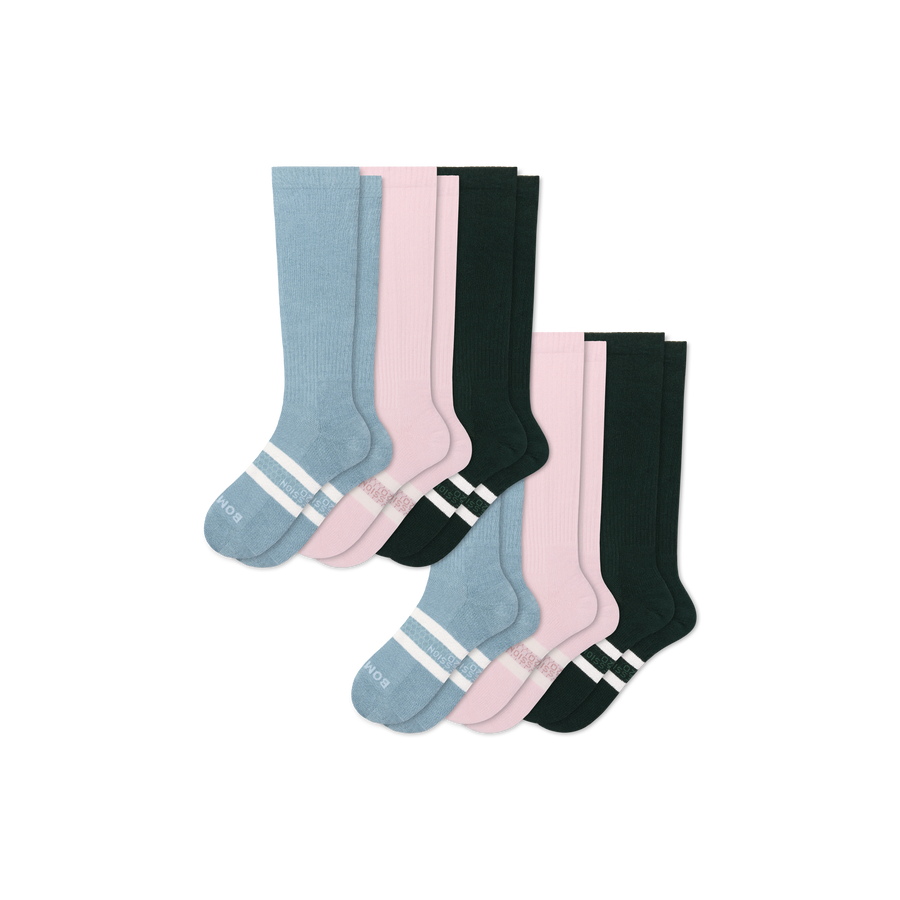 Women's Knee High Sock 6-Pack (15-20mmHg) - Essential Ready