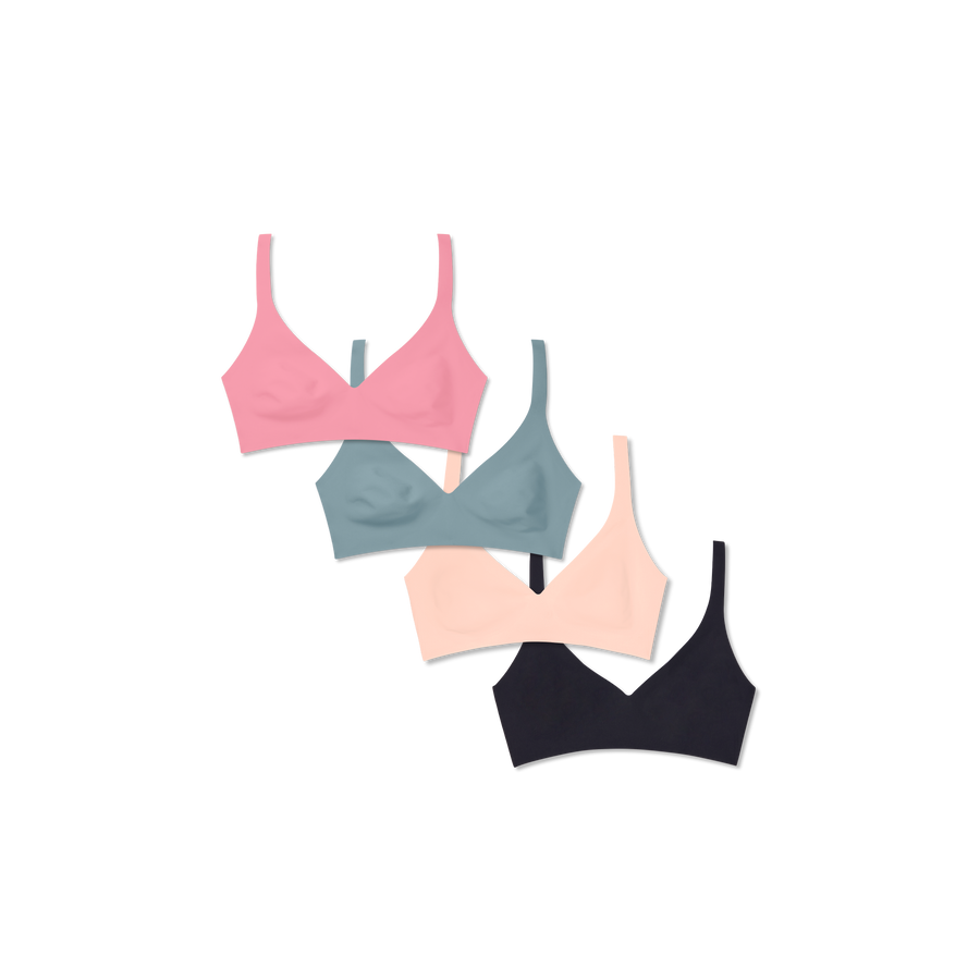 Women’s No Show Plunge 4-Pack - Clean Finish