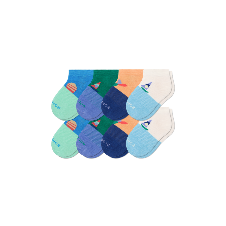 Toddler Ankle Sock 8-Pack - Light Cushion