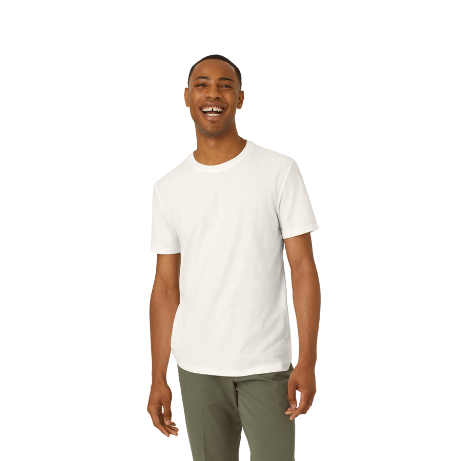 Men's Air Slub Crew Neck T-Shirt - Daily Comfort
