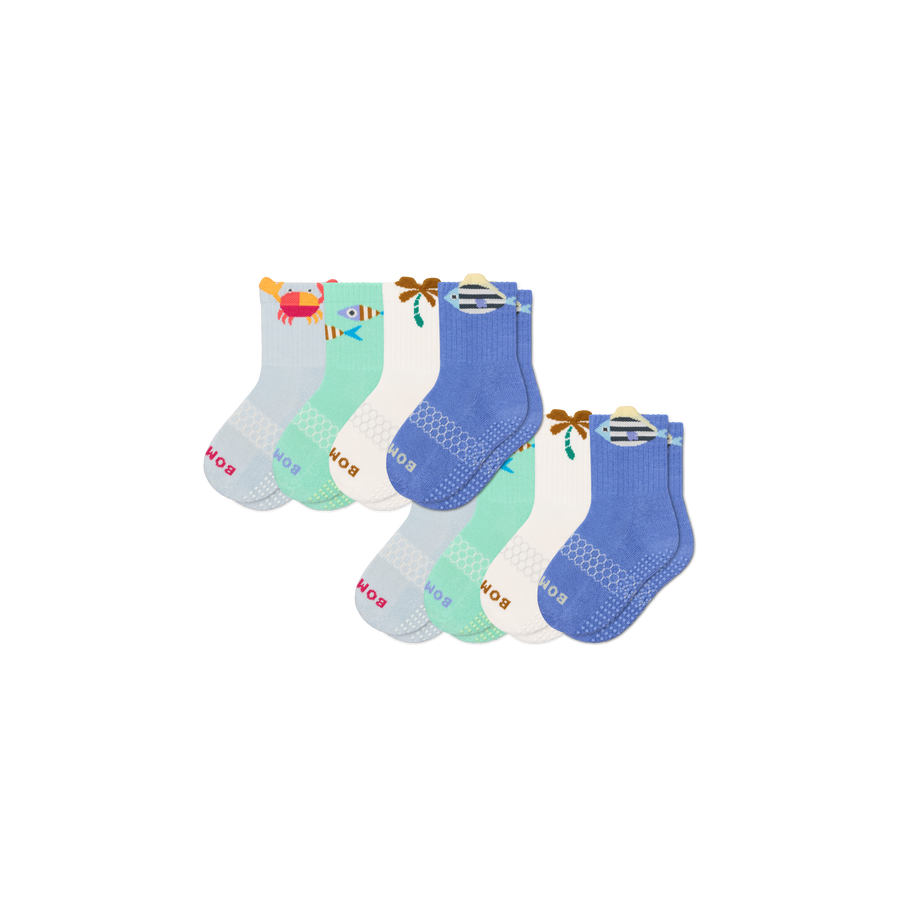 Junior Calf Sock 8-Pack - Clean Finish