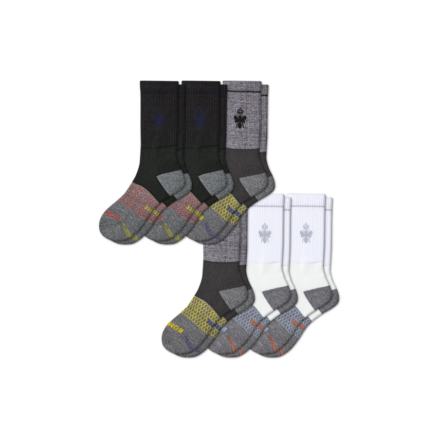 Men's Calf Sock 6-Pack - Travel Pair