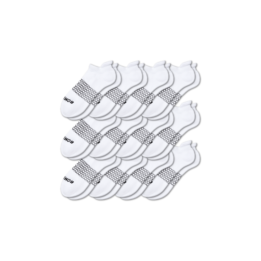 Women's Solids Ankle Sock 12-Pack - Simple Style
