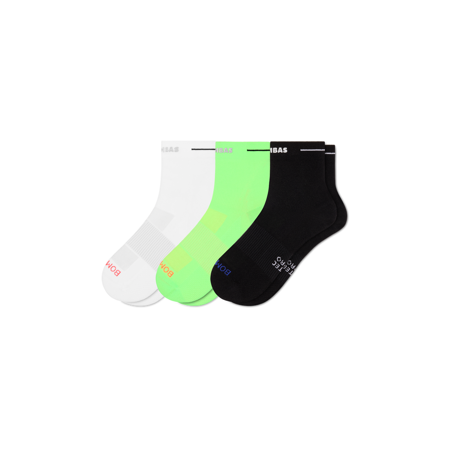 Men's RunPro Quarter Sock 3-Pack - Ready Pick