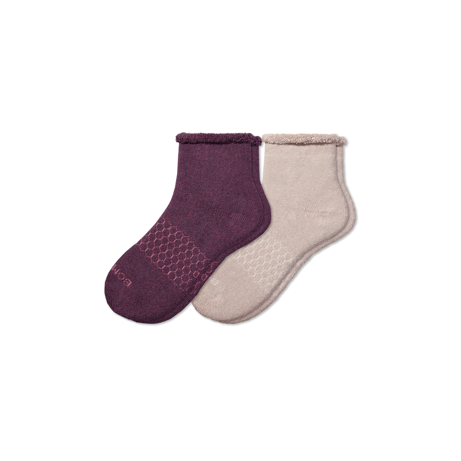 Men's Merino Wool Blend Roll-Top House Sock 2-Pack - Fresh Choice